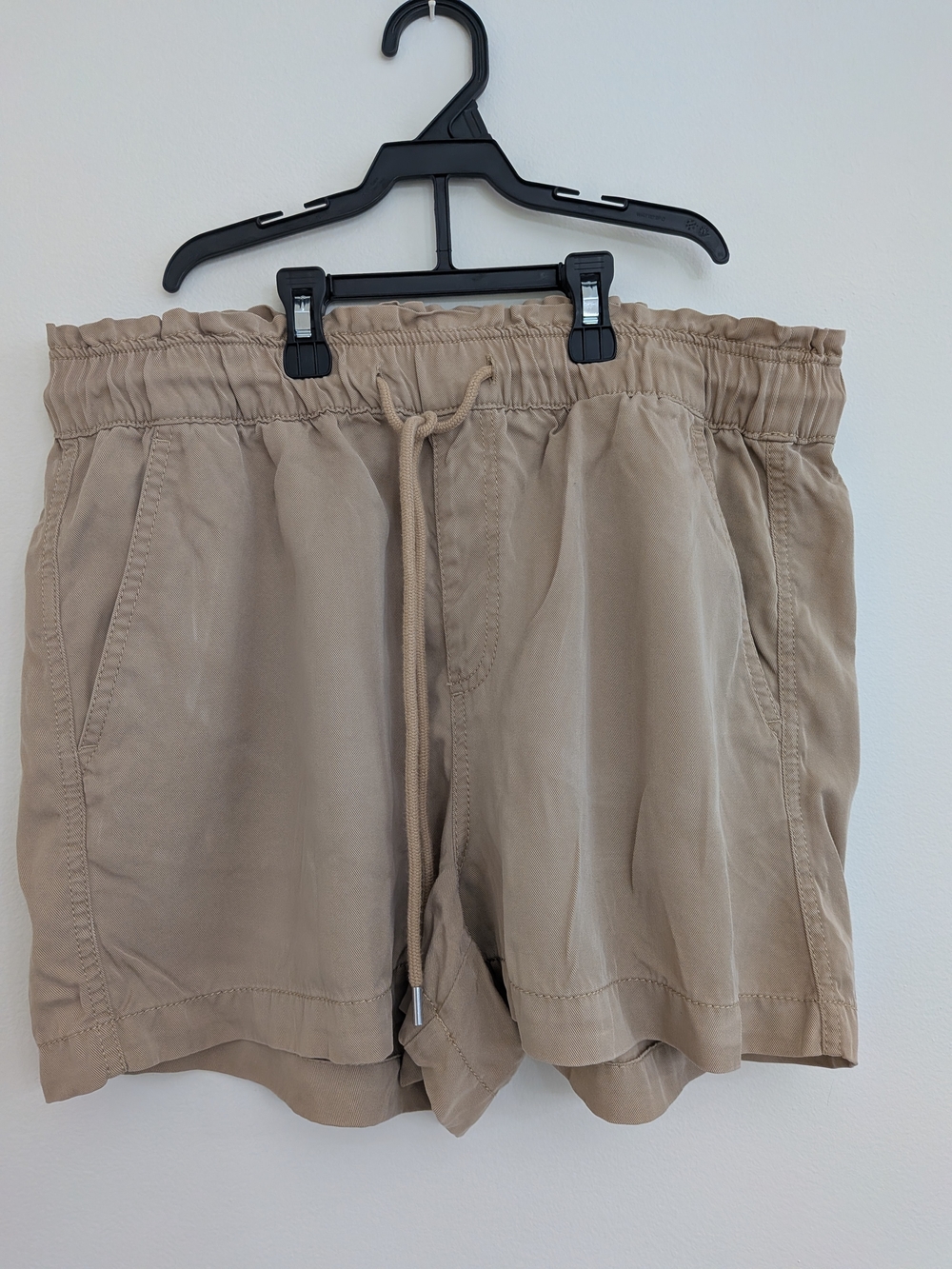 Safari Women's Classic Tan Drawstring Casual Summer Shorts